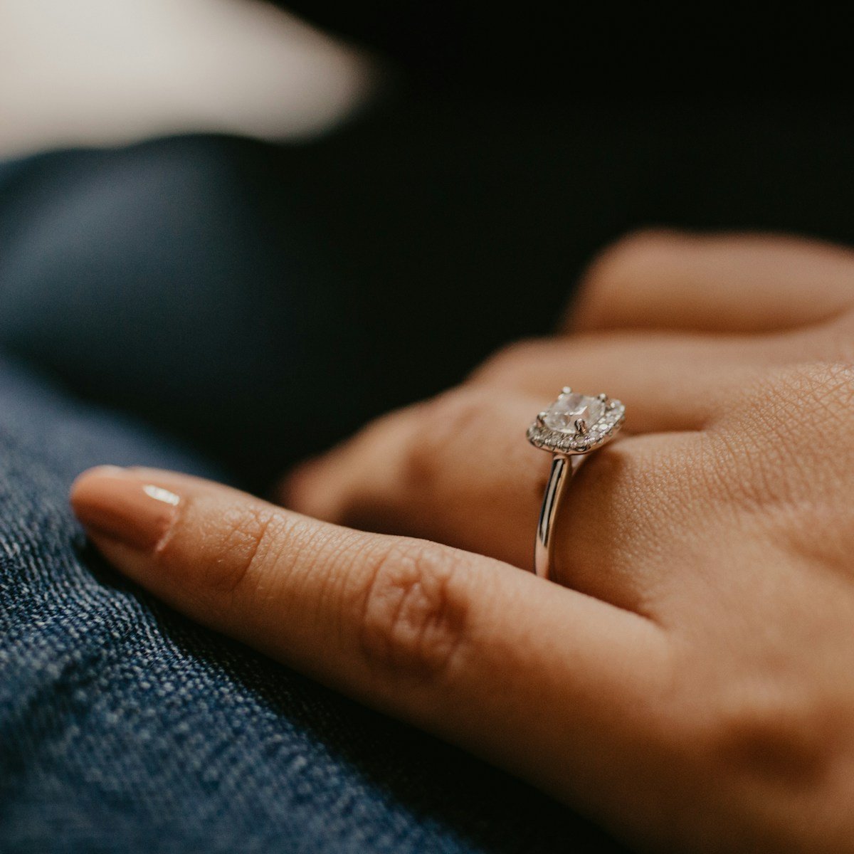 Eternal Halo Diamond Ring