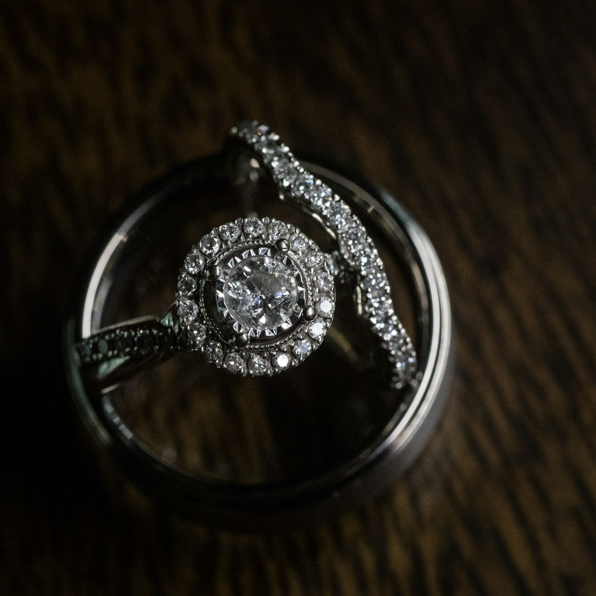 Aurora Solitaire Diamond Ring